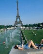 Paris has a network of cool islands – pools, fountains and parks - mapped on the government’s heat app. When temperature breach dangerous levels, the app pings with alerts and can guide the user to the nearest such spot. (Getty Images) Paris has a network of cool islands – pools, fountains and parks - mapped on the government’s heat app. When temperature breach dangerous levels, the app pings with alerts and can guide the user to the nearest such spot. (Getty Images)