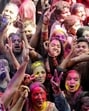 Two Holi parties organised by Panjab University Campus Students Council (PUCSC) president Anurag Dalal had come under the scanner as there were complaints that the DJ systems were playing above permissible limits and there was little check on entry by outsiders. (HT File) Two Holi parties organised by Panjab University Campus Students Council (PUCSC) president Anurag Dalal had come under the scanner as there were complaints that the DJ systems were playing above permissible limits and there was little check on entry by outsiders. (HT File)