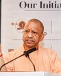 Uttar Pradesh chief minister Yogi Adityanath addresses the gathering during India Bullion and Jewellers Association (IBJA) conclave, at Clarks Avadh in Lucknow on Thursday. (ANI) Uttar Pradesh chief minister Yogi Adityanath addresses the gathering during India Bullion and Jewellers Association (IBJA) conclave, at Clarks Avadh in Lucknow on Thursday. (ANI)