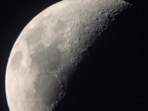 The moon dust was carried to a UK lab in hand luggage for safe transit. The moon dust was carried to a UK lab in hand luggage for safe transit.