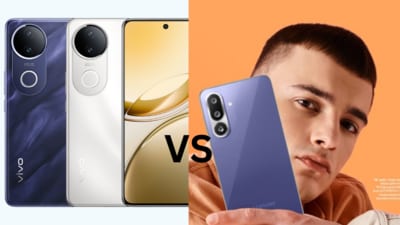 Know which smartphone is a smartphone purchase under Rs.30000, the Samsung Galaxy F56 or Vivo V50e. (Vivo/ Samsung)