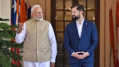 India and Chile reiterated their shared vision for strengthening bilateral relations and look forward to fruitful discussion during the first round of talks during May 26-30, the commerce ministry said in a statement (X/narendramodi) India and Chile reiterated their shared vision for strengthening bilateral relations and look forward to fruitful discussion during the first round of talks during May 26-30, the commerce ministry said in a statement (X/narendramodi)