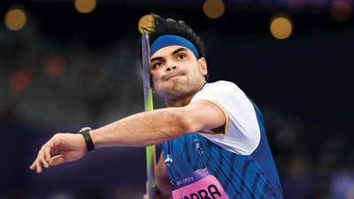 Neeraj Chopra. (AFP) Neeraj Chopra. (AFP)