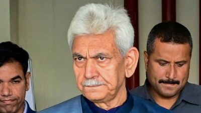Jammu and Kashmir Lieutenant Governor Manoj Sinha visited villages in Uri where Pakistani shelling across the LoC had caused damage. (@OfficeOfLGJandK) Jammu and Kashmir Lieutenant Governor Manoj Sinha visited villages in Uri where Pakistani shelling across the LoC had caused damage. (@OfficeOfLGJandK)