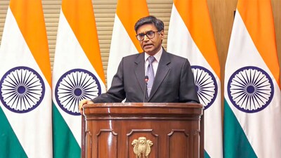 Foreign Secretary Vikram Misri speaks during a special briefing on Operation Sindoor, amid the ongoing India-Pakistan military conflict in New Delhi. (MEA) Foreign Secretary Vikram Misri speaks during a special briefing on Operation Sindoor, amid the ongoing India-Pakistan military conflict in New Delhi. (MEA)
