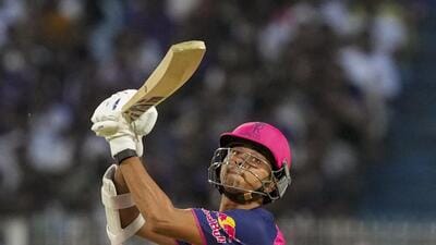Rajasthan Royals' Yashasvi Jaiswal. (PTI) Rajasthan Royals' Yashasvi Jaiswal. (PTI)