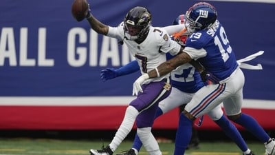 Dallas Cowboys were interested in a Ravens star before they picked George Pickens (File/AP) Dallas Cowboys were interested in a Ravens star before they picked George Pickens (File/AP)
