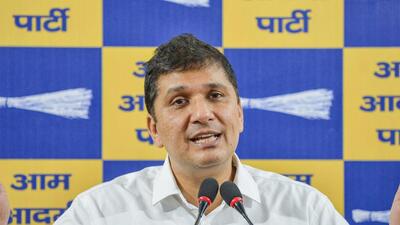 Saurabh Bharadwaj. (ANI) Saurabh Bharadwaj. (ANI)