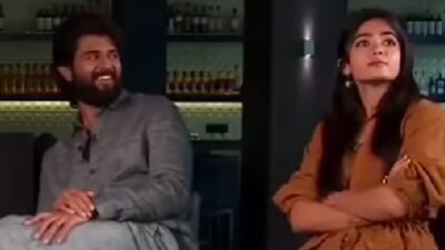 Vijay Deverakonda and Rashmika Mandanna Vijay Deverakonda and Rashmika Mandanna