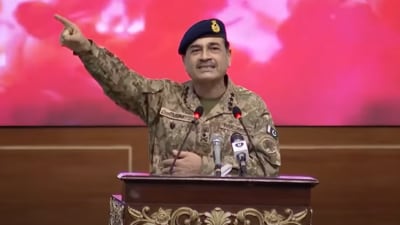 Pakistan's Army chief general Asim Munir. (Youtube/ISPR official) Pakistan's Army chief general Asim Munir. (Youtube/ISPR official)