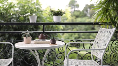 Spruce up your balcony and make it a stylish place to relax. (Shutterstock) Spruce up your balcony and make it a stylish place to relax. (Shutterstock)