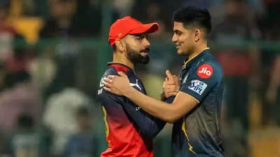 Shubman Gill (R) with Virat Kohli during an IPL 2025 match (IPL) Shubman Gill (R) with Virat Kohli during an IPL 2025 match (IPL)