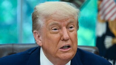 Trump announced the US-UK deal on Thursday (AFP)