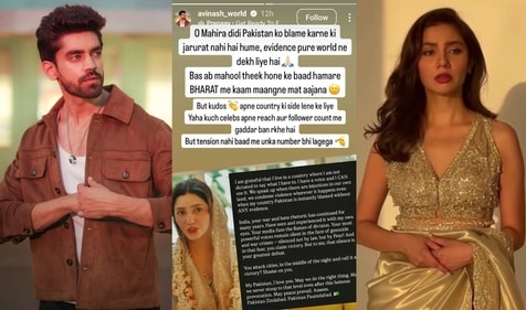 Avinash slams Mahira Khan Avinash slams Mahira Khan
