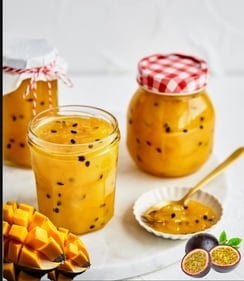 Mango and passion fruit Marmalade by Chef Shantipriya Manna