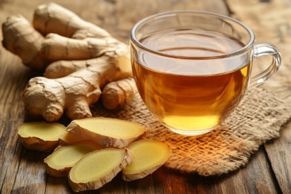 Ginger tea and other herbal drinks help in mitigating period pain. (Shutterstock) Ginger tea and other herbal drinks help in mitigating period pain. (Shutterstock)