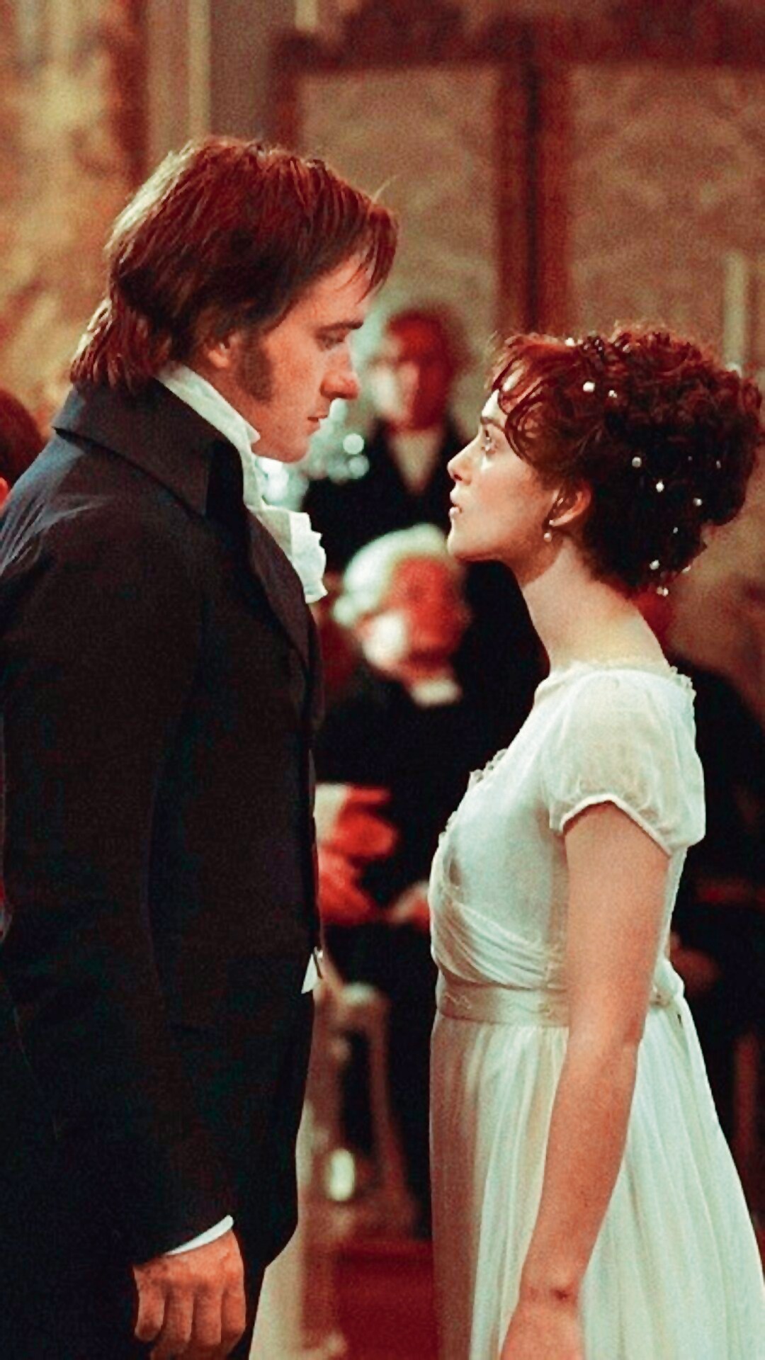 There have been movie adaptations of Pride and Prejudice dating to 1940. Above, a still from the 2005 film, starring Keira Knightley. Below, a still from the 2004 crossover film Bride and Prejudice, starring Aishwarya Rai. There have been movie adaptations of Pride and Prejudice dating to 1940. Above, a still from the 2005 film, starring Keira Knightley. Below, a still from the 2004 crossover film Bride and Prejudice, starring Aishwarya Rai.