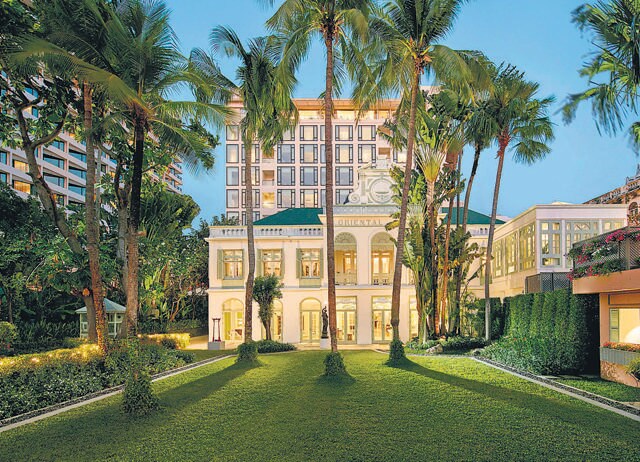 Bangkok’s Mandarin Oriental (above) was also featured in scenes from the show. Bangkok’s Mandarin Oriental (above) was also featured in scenes from the show.