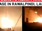 Huge blasts near Pak airbase in Rawalpindi & Lahore, after drone attack on India Huge blasts near Pak airbase in Rawalpindi & Lahore, after drone attack on India