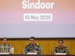 Wing Commander Vyomika Singh, Cmde. Raghu R Nair, NM and Colonel Sofiya Qureshi during a special briefing on Operation Sindoor in New Delhi. Wing Commander Vyomika Singh, Cmde. Raghu R Nair, NM and Colonel Sofiya Qureshi during a special briefing on Operation Sindoor in New Delhi.