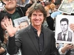 Tom Cruise poses for a photo during a red carpet event for the film Mission: Impossible The Final Reckoning in Seoul. (Photo by Jung Yeon-je / AFP)