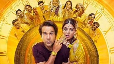 Rajkummar Rao, Wamiqa Gabbi in a still from Bhool Chuk Maaf.