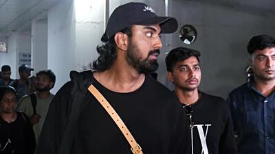 Delhi Capitals' KL Rahul reaches Safdarjung Railway Station after the IPL match against PBKS in Dharamshala was called off. (ANI Video Grab) Delhi Capitals' KL Rahul reaches Safdarjung Railway Station after the IPL match against PBKS in Dharamshala was called off. (ANI Video Grab)