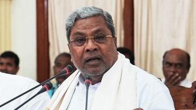 Karnataka Chief Minister Siddaramaiah. Karnataka Chief Minister Siddaramaiah.