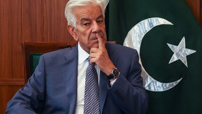 Pakistan's Defence Minister Khawaja Muhammad Asif. (REUTERS)