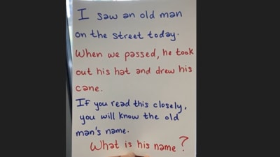 A tricky brain teaser shared on Instagram left users puzzled. (Instagram/reel_serious ) A tricky brain teaser shared on Instagram left users puzzled. (Instagram/reel_serious )