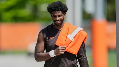 Cleveland Browns quarterback Shedeur Sanders walks off the field after the NFL football team's rookie minicamp (AP) Cleveland Browns quarterback Shedeur Sanders walks off the field after the NFL football team's rookie minicamp (AP)