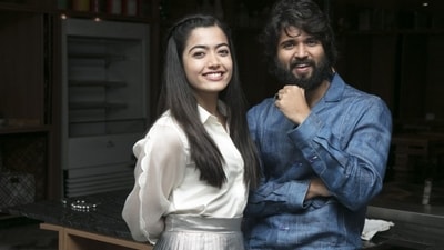 Rashmika Mandanna and Vijay Deverakonda have acted together in two films. (Instagram) Rashmika Mandanna and Vijay Deverakonda have acted together in two films. (Instagram)