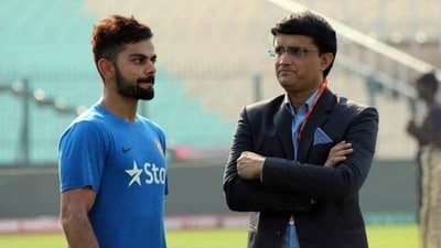 As Virat Kohli retires from Tests, here's looking back at his ugly fallout with Sourav Ganguly. (File)