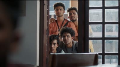 Padakkalam movie review: Despite engaging performances, particularly from Suraj Venjaramoodu and Sharafudheen, the film's weak writing and underdeveloped female characters hinder its overall impact. Padakkalam movie review: Despite engaging performances, particularly from Suraj Venjaramoodu and Sharafudheen, the film's weak writing and underdeveloped female characters hinder its overall impact.