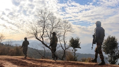 Indian Army soldier injured in Nagrota. (PTI/File) Indian Army soldier injured in Nagrota. (PTI/File)