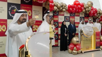 He works in IT support in Ajman, was watching the live draw on Dubai Duty Free’s Facebook page. (Instagram)