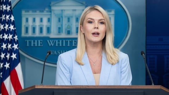 White House Press Secretary Karoline Leavitt (AFP)