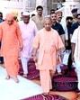 Chief minister Yogi Adityanath in Ayodhya on Saturday (Sourced)
