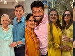 Chefs Sanjeev Kapoor, Ranveer Brar, Garima Arora and Kunal Kapur with their moms 