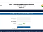 CUET UG 2025 Admit Card Live: May 13-16 admit cards released(Official website screenshot)