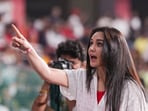 Preity Zinta expressed her gratitude to the people who were present in Dharamshala stadium for not panicking. Preity Zinta expressed her gratitude to the people who were present in Dharamshala stadium for not panicking.