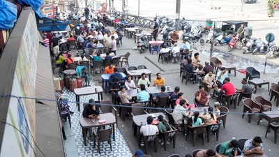 Customers seen at eateries as people resume normal activities, a day after India and Pakistan agreed to a bilateral understanding, in Amritsar, Sunday, May 11, 2025. (PTI) Customers seen at eateries as people resume normal activities, a day after India and Pakistan agreed to a bilateral understanding, in Amritsar, Sunday, May 11, 2025. (PTI)