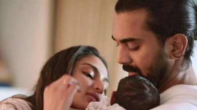 Athiya Shetty and KL Rahul were blessed with a baby girl on March 24. Athiya Shetty and KL Rahul were blessed with a baby girl on March 24.