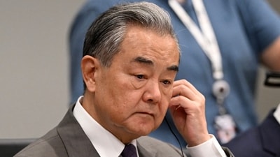 Pakistan's foreign minister Ishaq Dar, held a key conversation with his Chinese counterpart Wang Yi. (AFP) Pakistan's foreign minister Ishaq Dar, held a key conversation with his Chinese counterpart Wang Yi. (AFP)