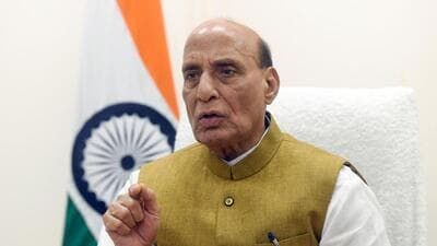 Defence minister Rajnath Singh. (ANI PHOTO) Defence minister Rajnath Singh. (ANI PHOTO)