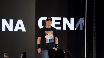 Chaos ensued at WWE Backlash 2025 as R-Truth crashed John Cena's press conference, igniting a heated confrontation.
Ethan Miller/Getty Images/AFP (Photo by Ethan Miller / GETTY IMAGES NORTH AMERICA / Getty Images via AFP) (Getty Images via AFP) Chaos ensued at WWE Backlash 2025 as R-Truth crashed John Cena's press conference, igniting a heated confrontation.
Ethan Miller/Getty Images/AFP (Photo by Ethan Miller / GETTY IMAGES NORTH AMERICA / Getty Images via AFP) (Getty Images via AFP)