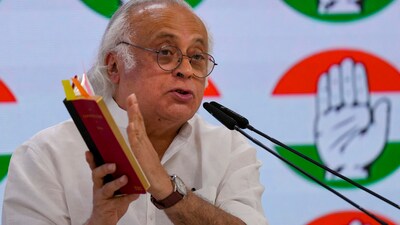 New Delhi: Congress leader Jairam Ramesh during a press conference in New Delhi, Thursday, May 1, 2025. (PTI Photo/Vijay Varma)  (PTI05_01_2025_000177A) (PTI)