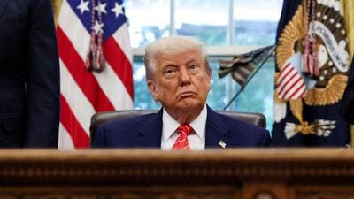 US President Trump announced the India-Pakistan ceasefire on his social media website, Truth Social. (Reuters) US President Trump announced the India-Pakistan ceasefire on his social media website, Truth Social. (Reuters)