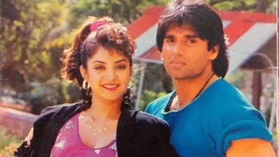 Suniel Shetty recalls working with Divya Bharti in Mohra.