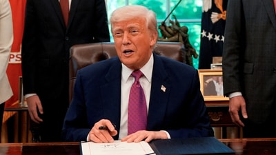 Donald Trump lauded the ceasefire deal between India and Pakistan. (Reuters)